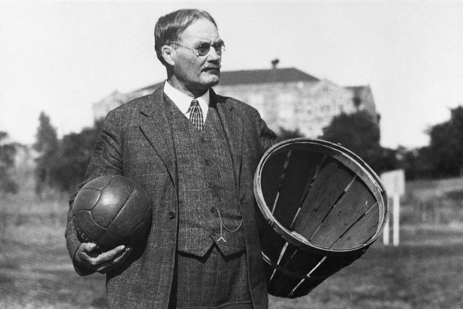 James Naismith, the man who invented basketball