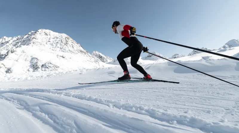 cross-country skiing