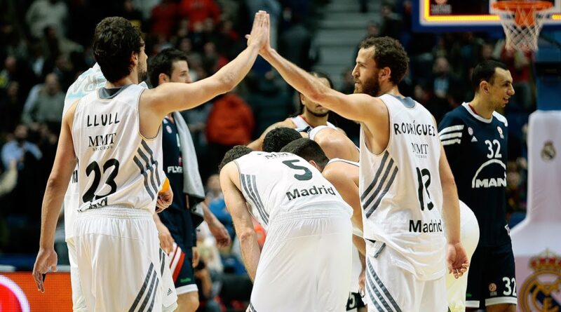 the Real Madrid basketball team