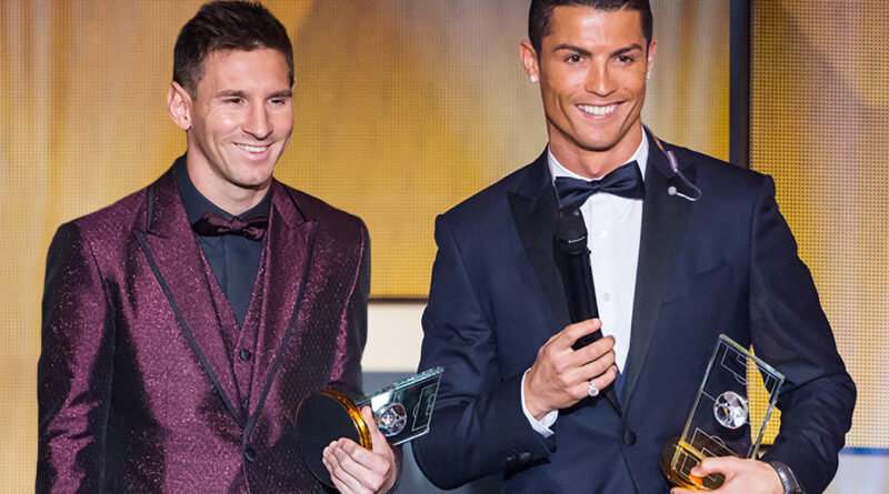 Leo Messi and Cristiano Ronaldo