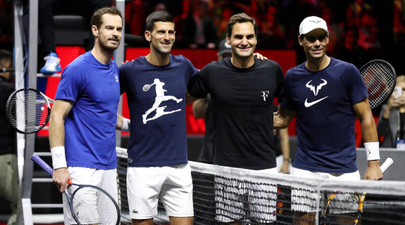 Djokovic, Nadal and Federer