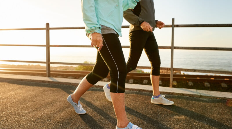 people who walk for exercise