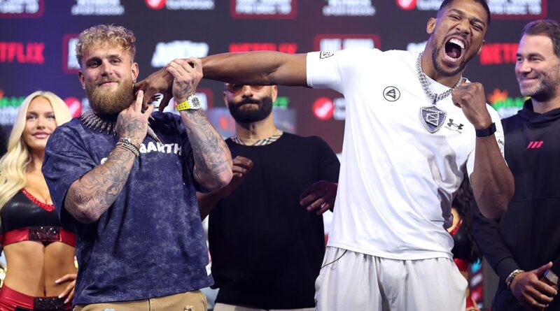 Jake Paul vs. Anthony Joshua